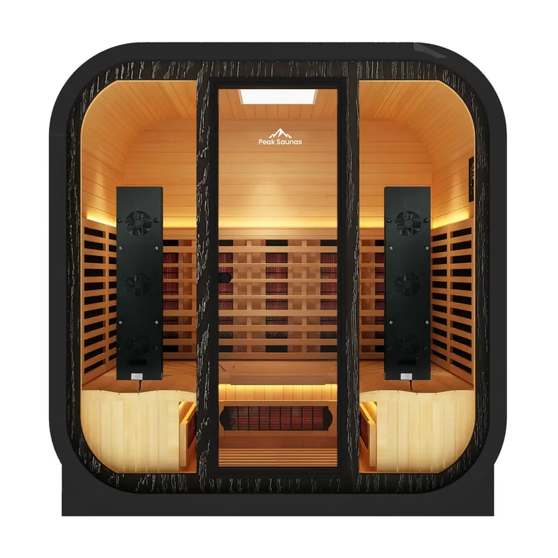 Peak El Capitan 4-Person Outdoor infrared sauna