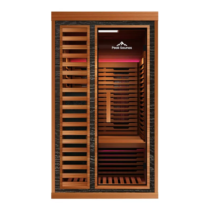 Peak Rainier 1-Person Indoor infrared sauna